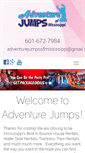 Mobile Screenshot of adventurejumpsofmississippi.com